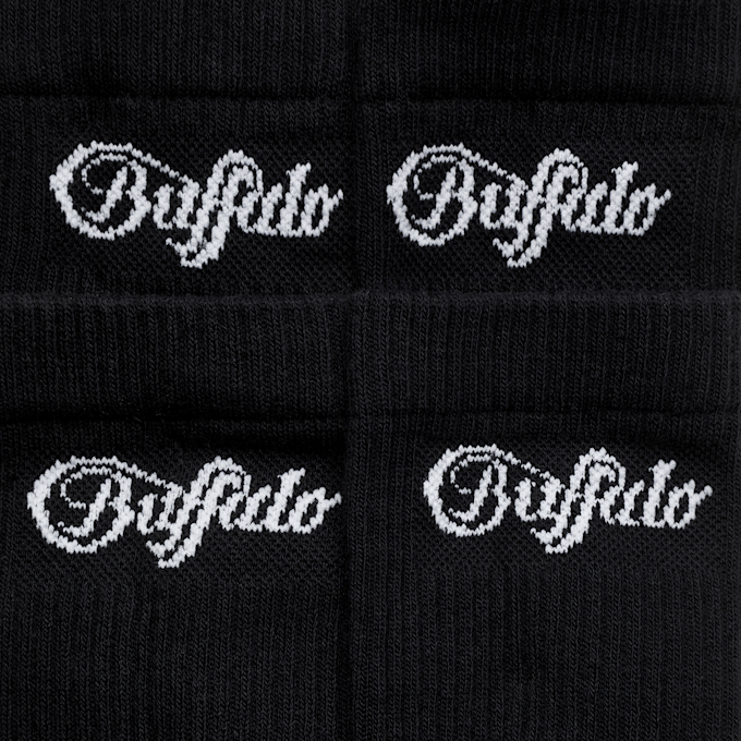Buffalo LOGO CREW - COTTON Nero 106307 2
