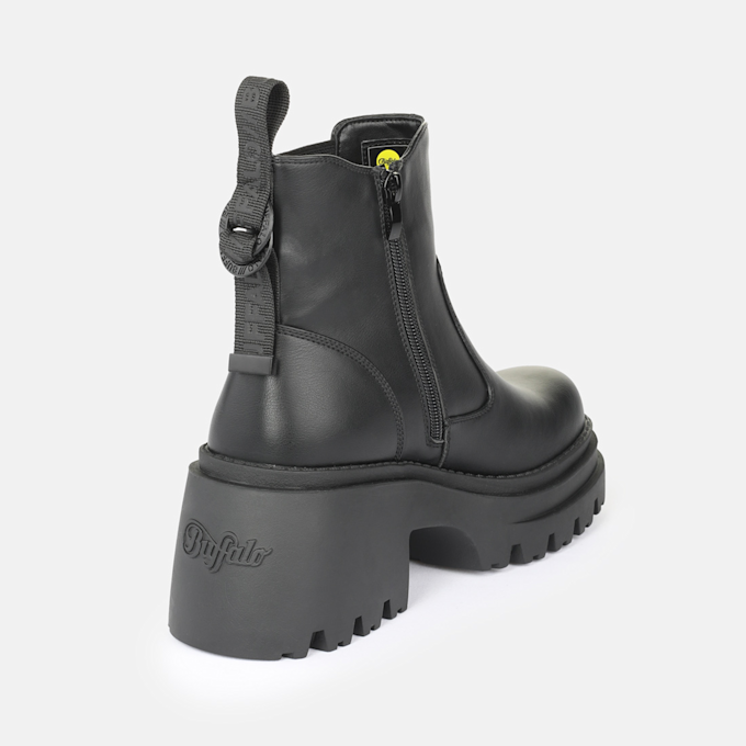 Buffalo BRAVR CHELSEA - VEGAN NAPPA black 108503 3