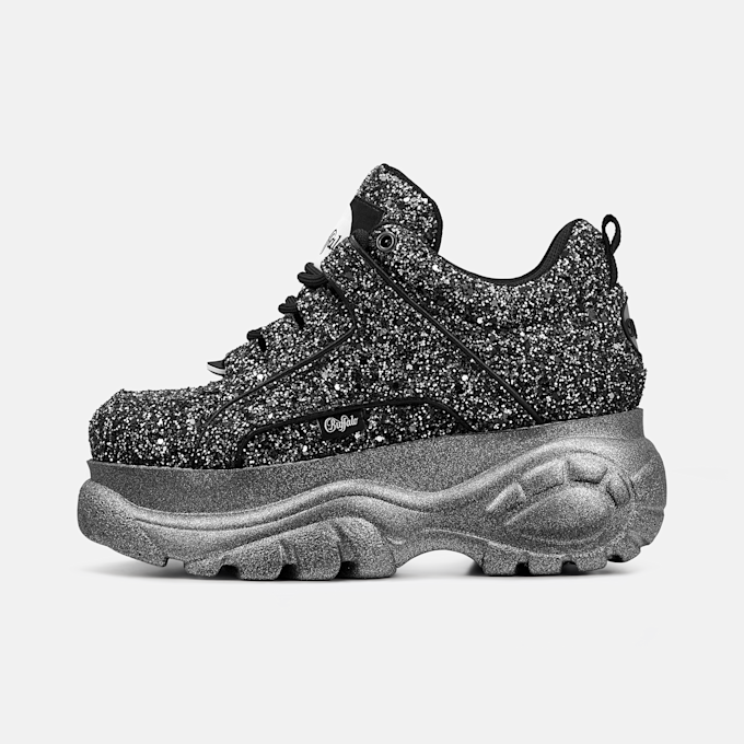 Buffalo 1339-14 - VEGAN GLITTER noir 108630 1
