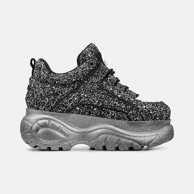 Buffalo 1339-14 - VEGAN GLITTER Schwarz 108630 3