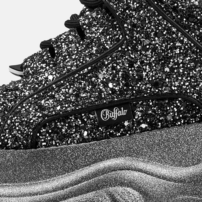 Buffalo 1339-14 - VEGAN GLITTER Schwarz 108630 5