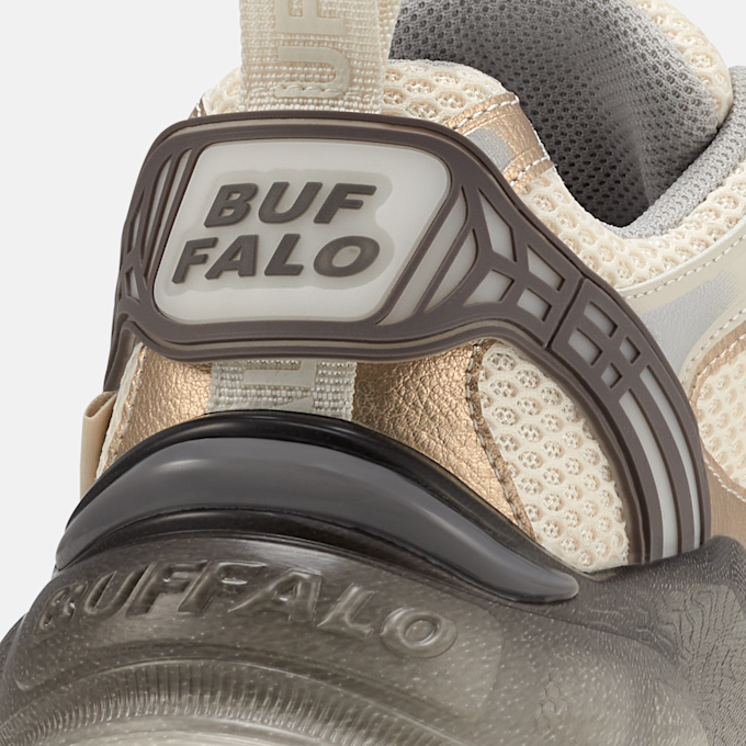 Buffalo RIDR ONE - VEGAN NAPPA/MESH beige 108649 5
