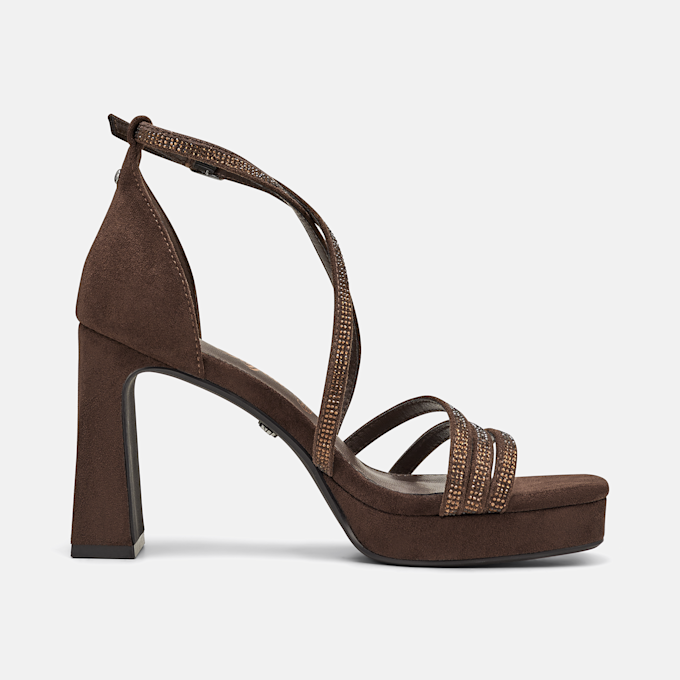 Buffalo ALCIE GLAM - VEGAN SUEDE brun 108689 3