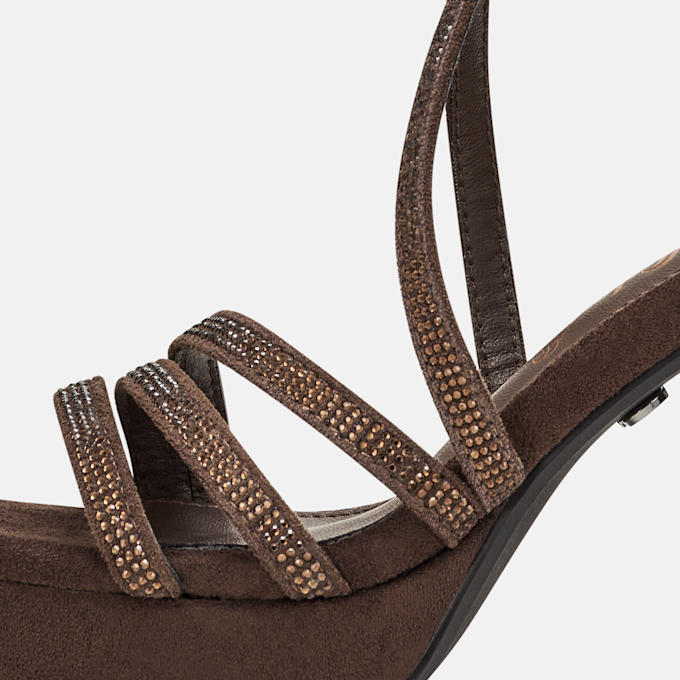 Buffalo ALCIE GLAM - VEGAN SUEDE marrón 108689 5