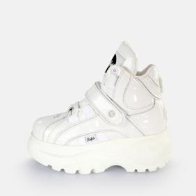 Buffalo Classic High Leather blanc