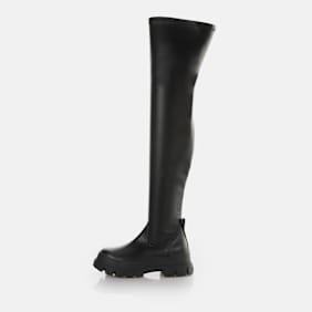 Buffalo Stretch Overknee negro