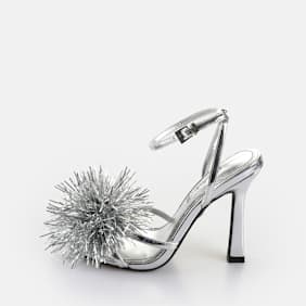Buffalo FAIRY FLUFF - VEGAN PATENT - SILVER silber