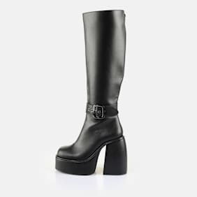 Buffalo Heart Boot Hi Buckle schwarz