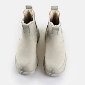 Buffalo Aspha Chelsea bottines cheville véganes, noir gris