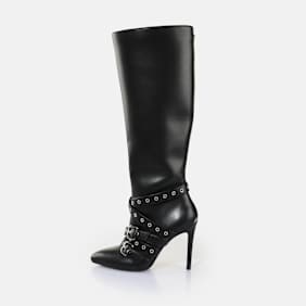Buffalo Juliet Belt Boot schwarz