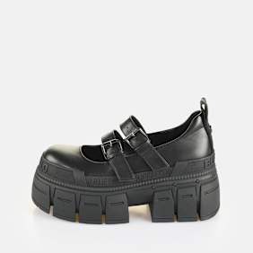 Buffalo Gospher Ballerina schwarz