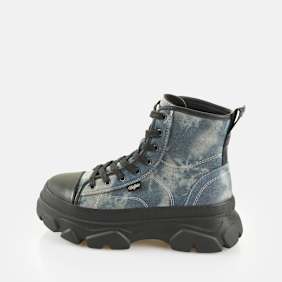 Buffalo Cade Lace Up Hi bleu