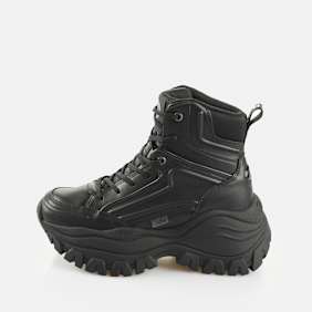 Buffalo Lola Lace Up Mid Hike black