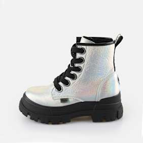 Buffalo Aspha Lace Up Hi Warm silber