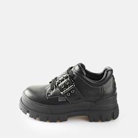 Buffalo ASPHA CLS BIKER - VEGAN NAPPA - BLACK black