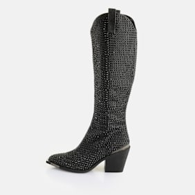Buffalo West Boot HI Glam nero