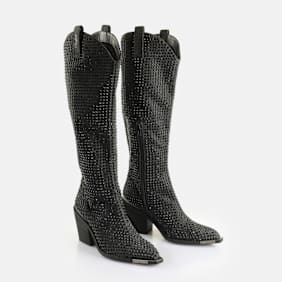 Buffalo West Boot HI Glam schwarz