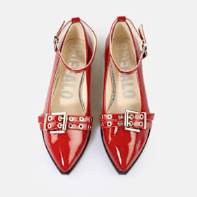 Buffalo Marly Ankle rosso