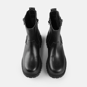 Buffalo Aspha Bootie Zip negro