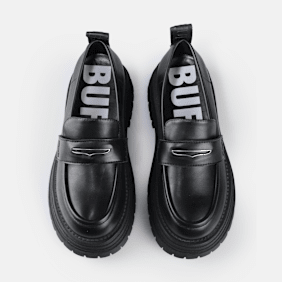 Buffalo Lennox Loafer negro