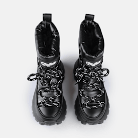 Buffalo Manhatten Snow Boot Puffed negro