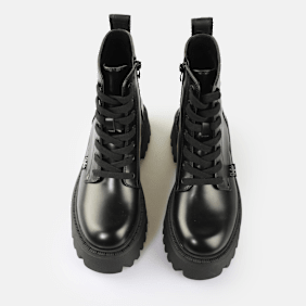 Buffalo Aspen Lace Up BS noir