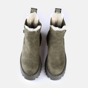 Buffalo Aspen Lace Up Warm green