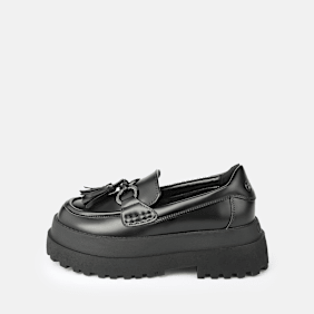 Buffalo Pluto Loafer negro