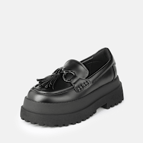 Buffalo Pluto Loafer negro