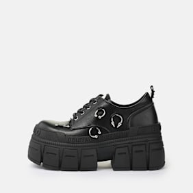 Buffalo Gospher Lace Up Punk nero