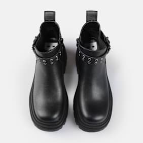 Buffalo Bravr Chelsea Buckle negro