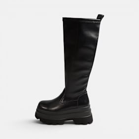 Buffalo JUPITER STRETCH HI - VEGAN NAPPA black