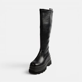 Buffalo JUPITER STRETCH HI - VEGAN NAPPA black