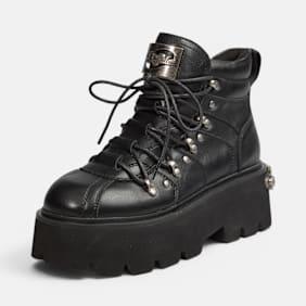 Buffalo BRAKE HIKE LO - VEGAN NAPPA black