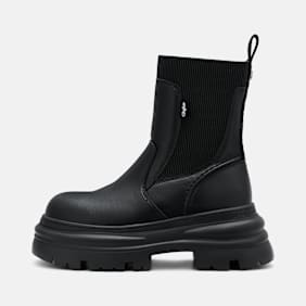 Buffalo DIONE CHELSEA MID  - VEGAN NAPPA Schwarz