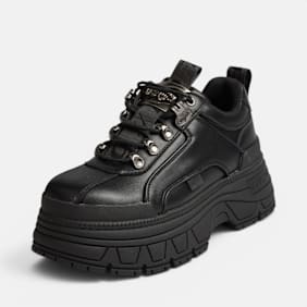Buffalo FUSION PANEL HIKE LO - VEGAN NAPPA black