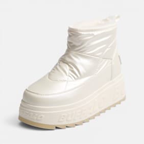 Buffalo ELIZA SNOW SHORT - VEGAN NAPPA/NYLON white