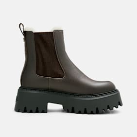 Buffalo ASPEN CHELSEA WARM - VEGAN NUBUCK brown