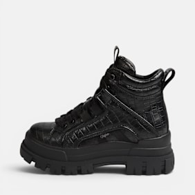 Buffalo ASPHA NC MID - VEGAN NAPPA schwarz