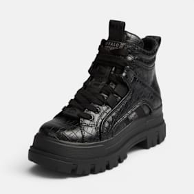 Buffalo ASPHA NC MID - VEGAN NAPPA schwarz