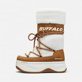 Buffalo ORCUS SNOW HI - VEGAN NUBUCK/FUR brown