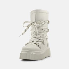 Buffalo ZAFIR PUFFER - VEGAN NAPPA/NYLON white