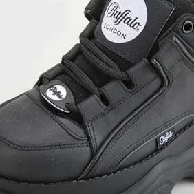 Buffalo Classic Low BS Leather schwarz