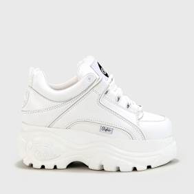 Buffalo Classic Low BS Leather weiß