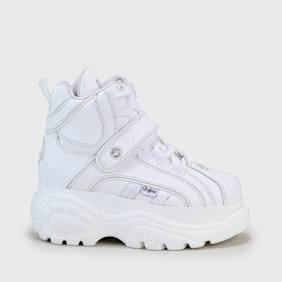 Buffalo Classic High BS Leather bianco