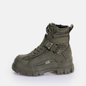 Buffalo Aspha COM 1 Lace Up MID verde