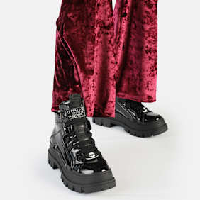 Buffalo Aspha NC MID Laceup black