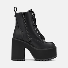 Buffalo Killah Lace Up MID Nero