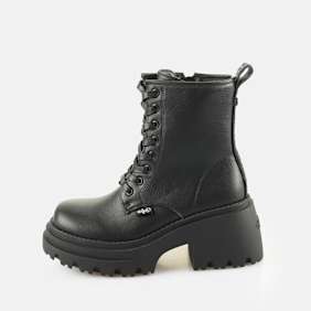 Buffalo Bravr Lace Up black