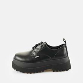 Buffalo Pluto Lace Up Lo nero